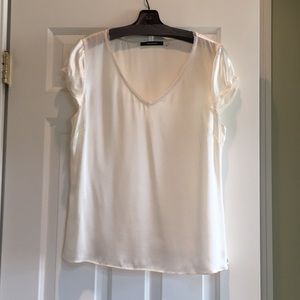 Tahari silk blouse